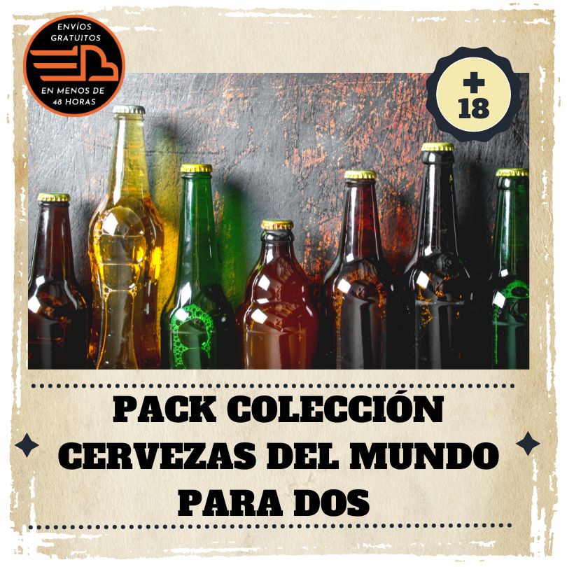 PACK COLECCIÓN CERVEZAS DEL MUNDO PARA DOS