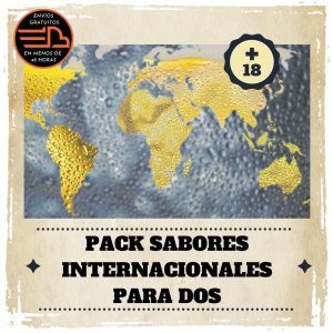 PACK SABORES INTERNACIONALES PARA DOS POR PUNTOS